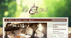 Desktop Screenshot of cafe-theodor.de